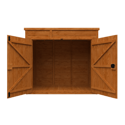 6x4 Flex Pent Bike Store