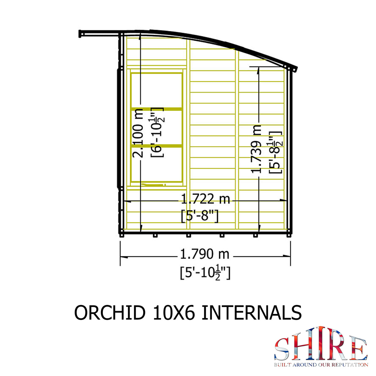 Shire Orchid 10x6 Shiplap