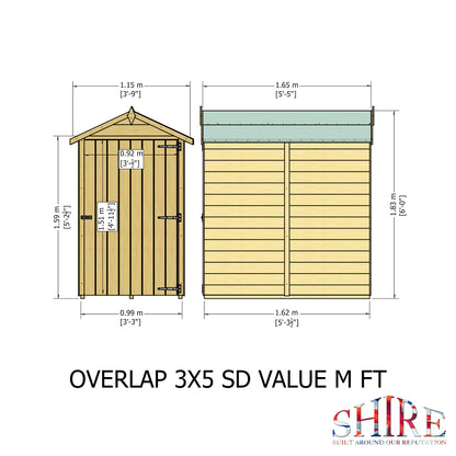 Shire Overlap 3x5 Value