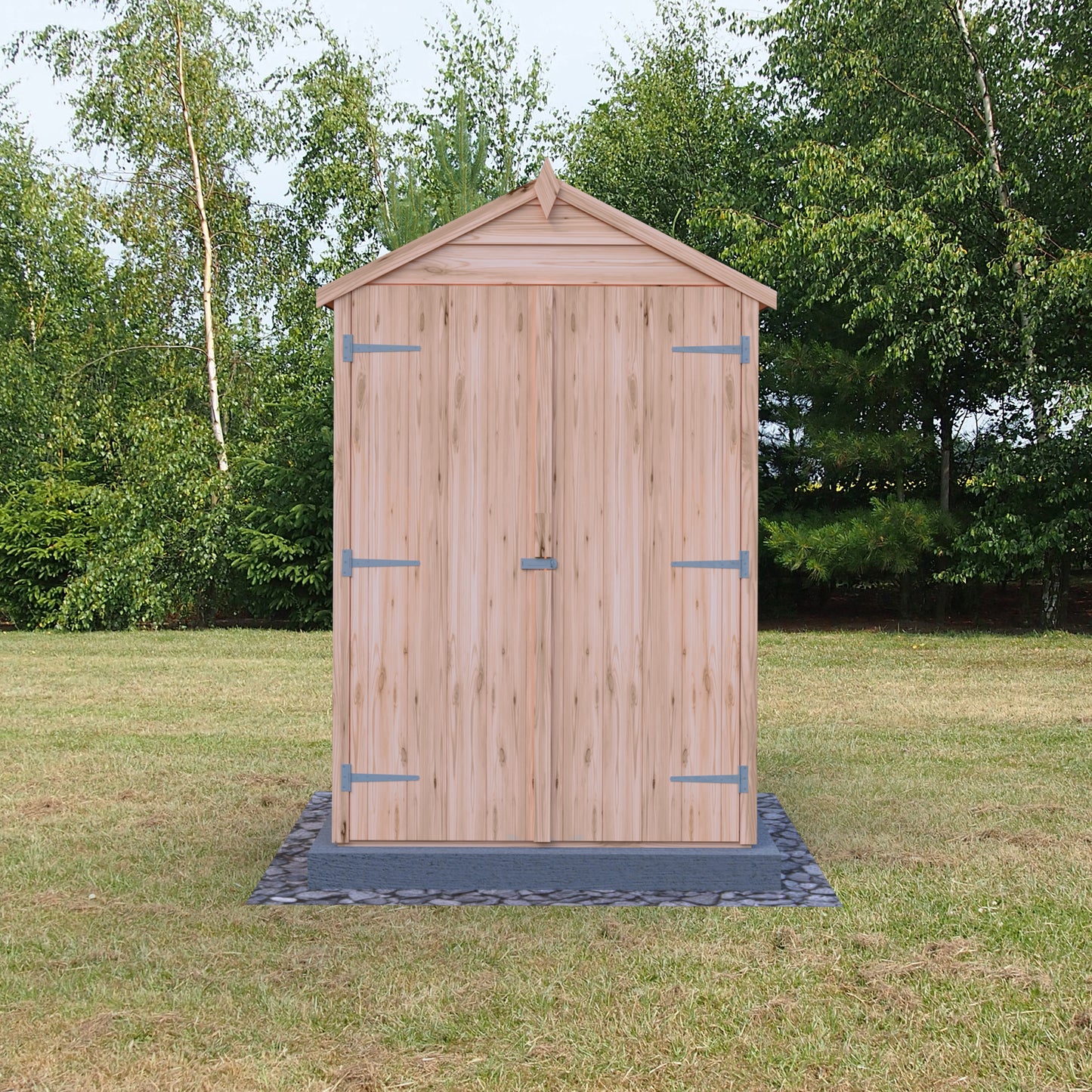 Shire Overlap Double Door 4x3 D/D