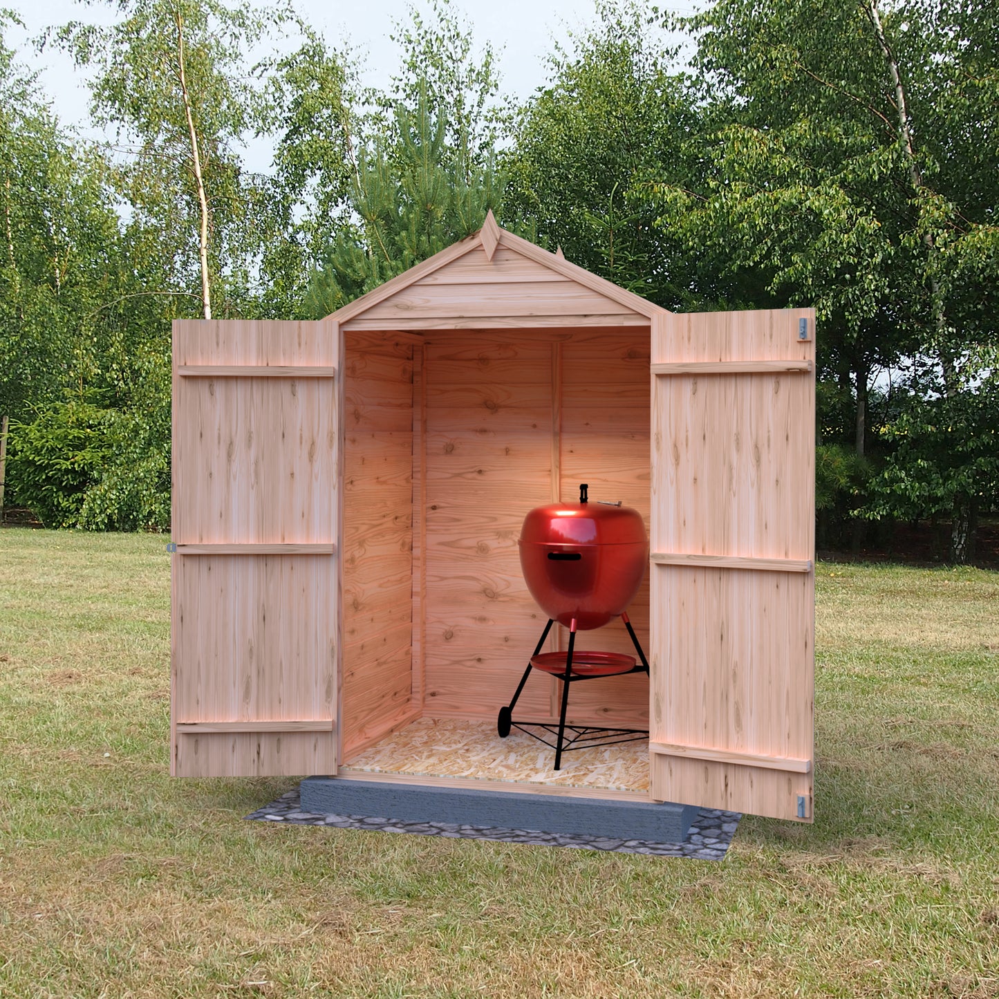 Shire Overlap Double Door 4x3 D/D
