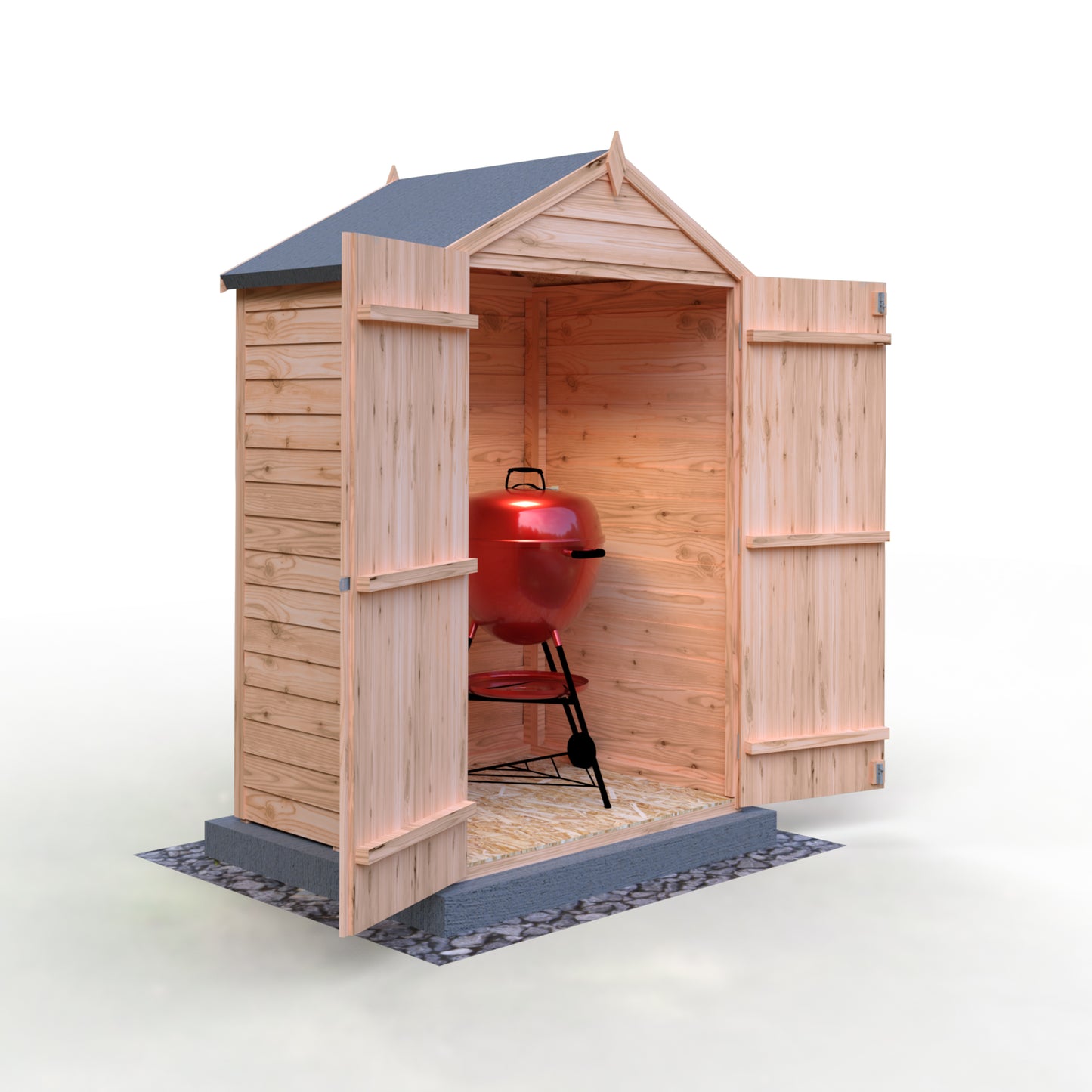 Shire Overlap Double Door 4x3 D/D