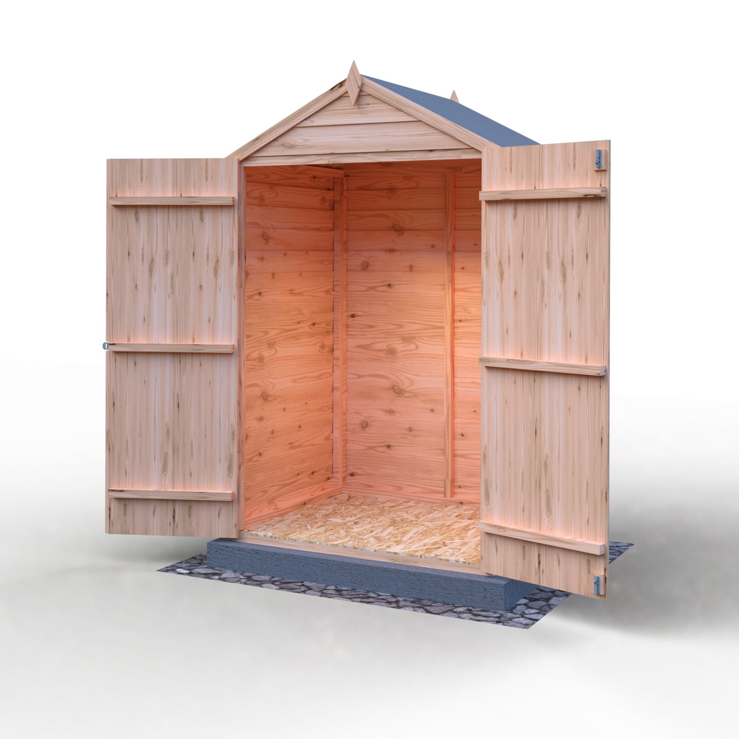 Shire Overlap Double Door 4x3 D/D