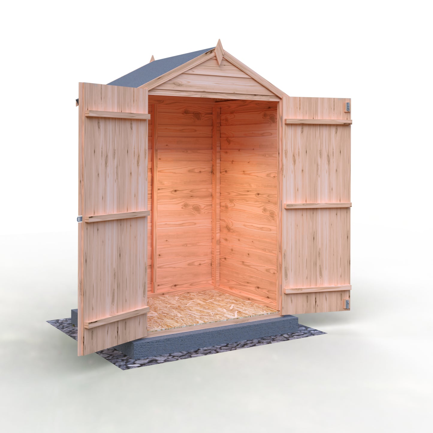 Shire Overlap Double Door 4x3 D/D