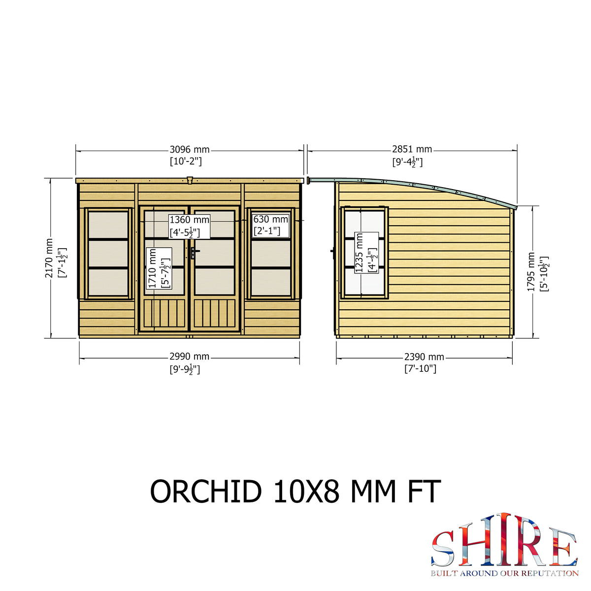 Shire Orchid 10x8G