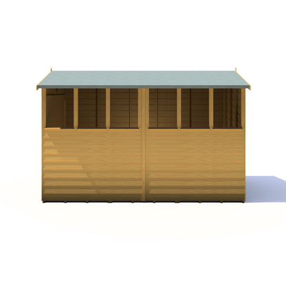 Shire Overlap Double Door Apex 10x6 D/D