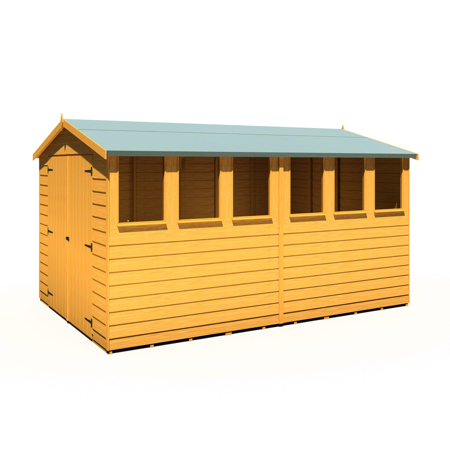 Shire Overlap Double Door 12x8 D/D