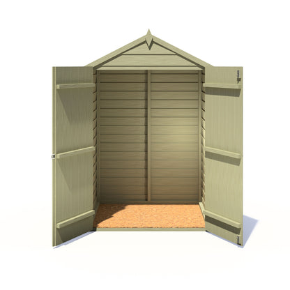 Shire Overlap Pressure Treated 4x3 Double Door