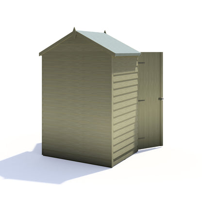 Shire Overlap Pressure Treated 4x3 Double Door