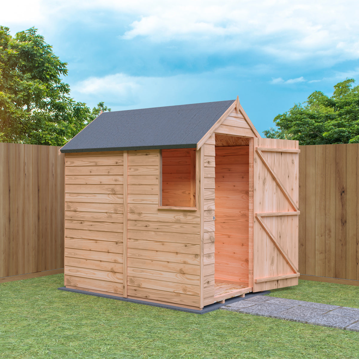 Shire Overlap 6x4 Value with Window