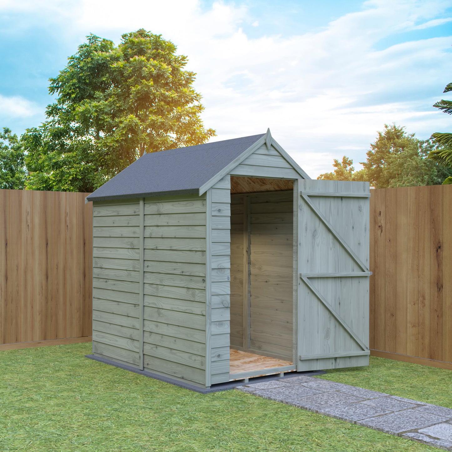 Shire Overlap 6x4 SD Value Pressure treated