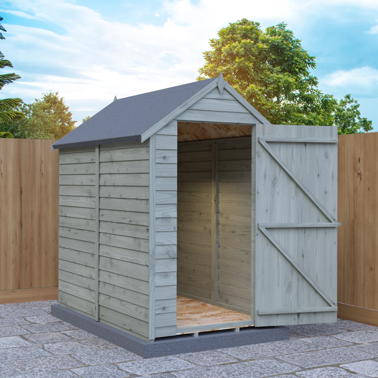 Shire Overlap 6x4 SD Value Pressure treated