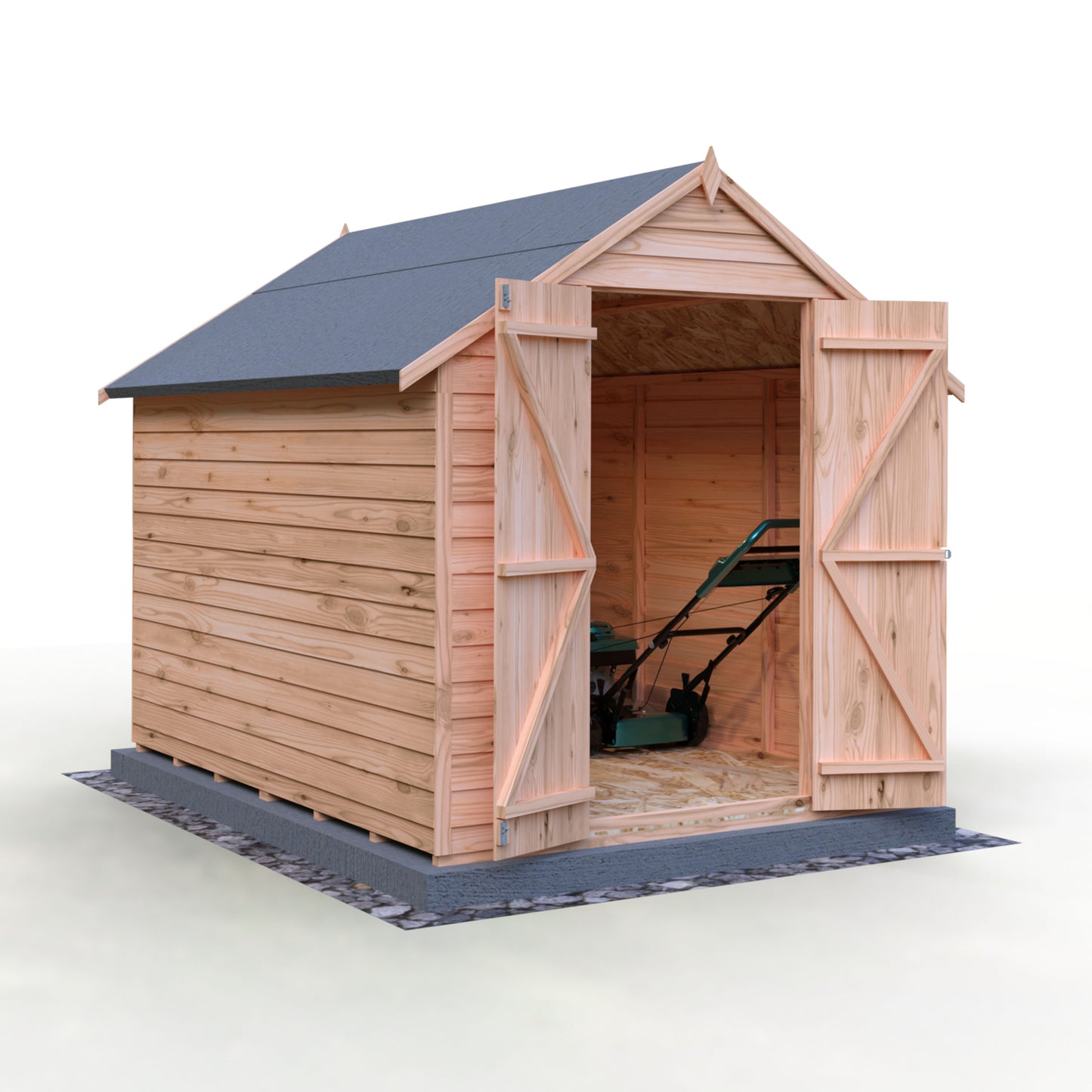 Shire Overlap 8x6 Double Door Value