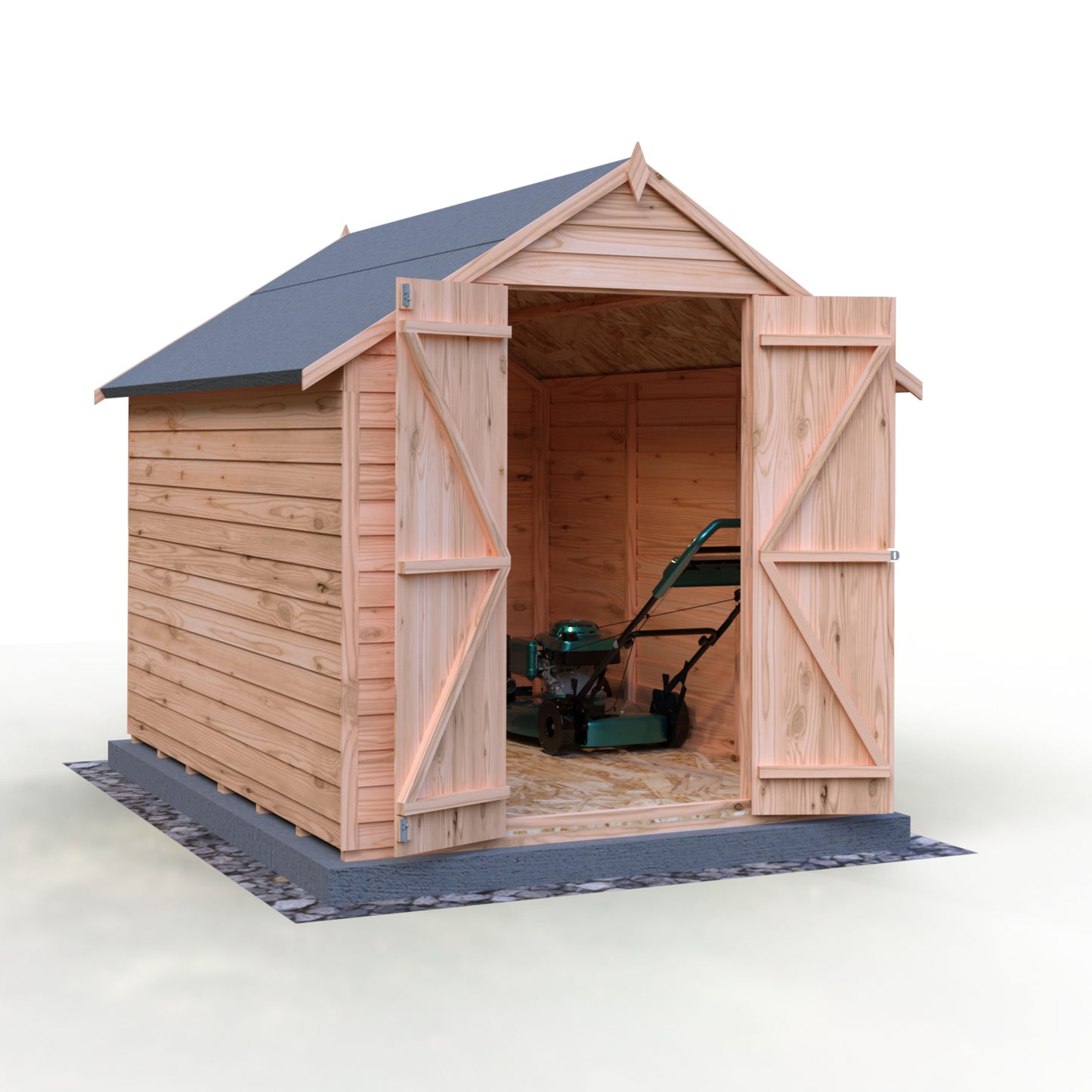 Shire Overlap 8x6 Double Door Value