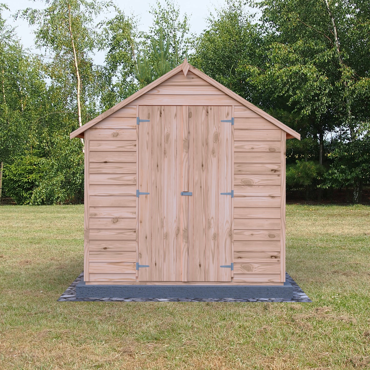 Shire Overlap 8x6 Double Door Value