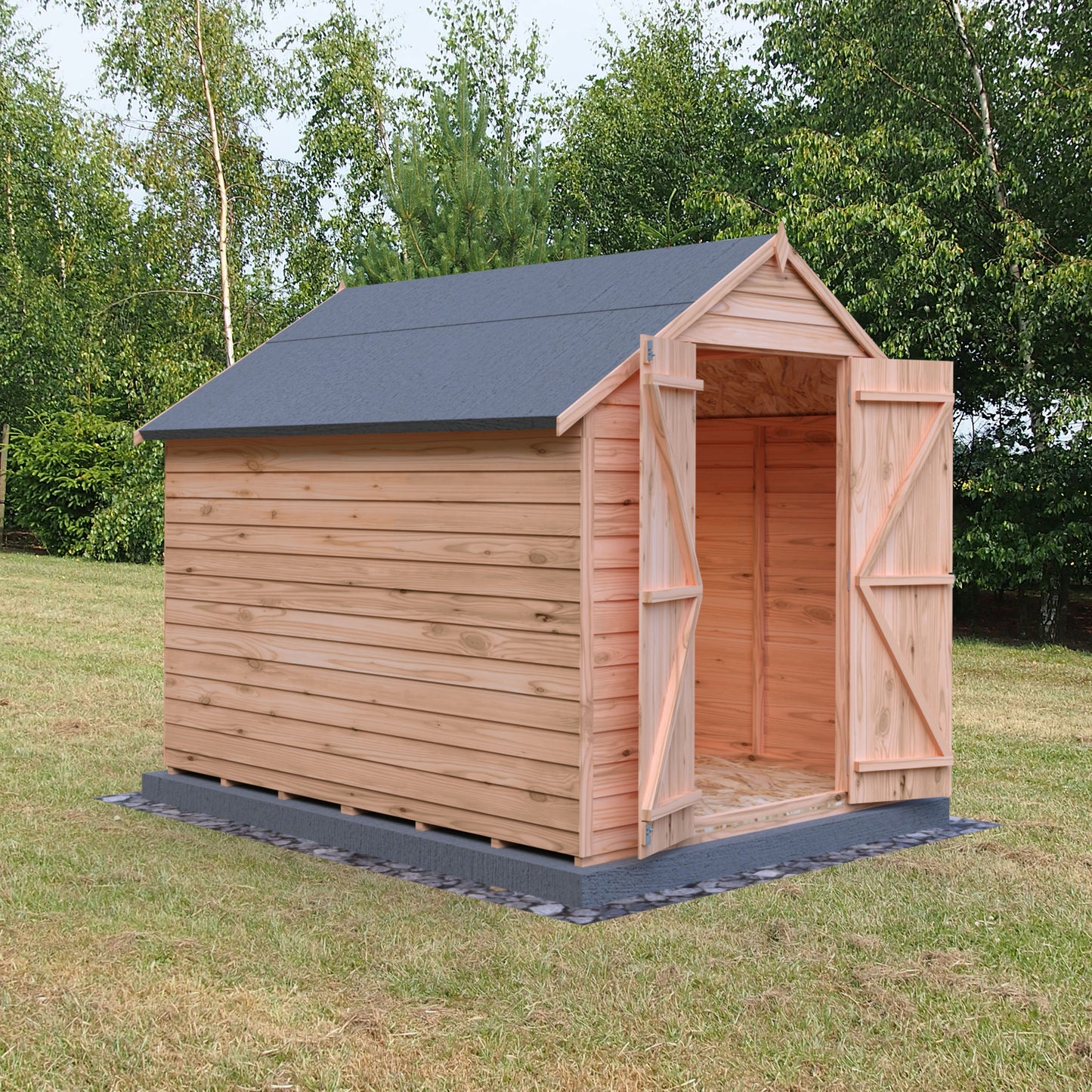 Shire Overlap 8x6 Double Door Value
