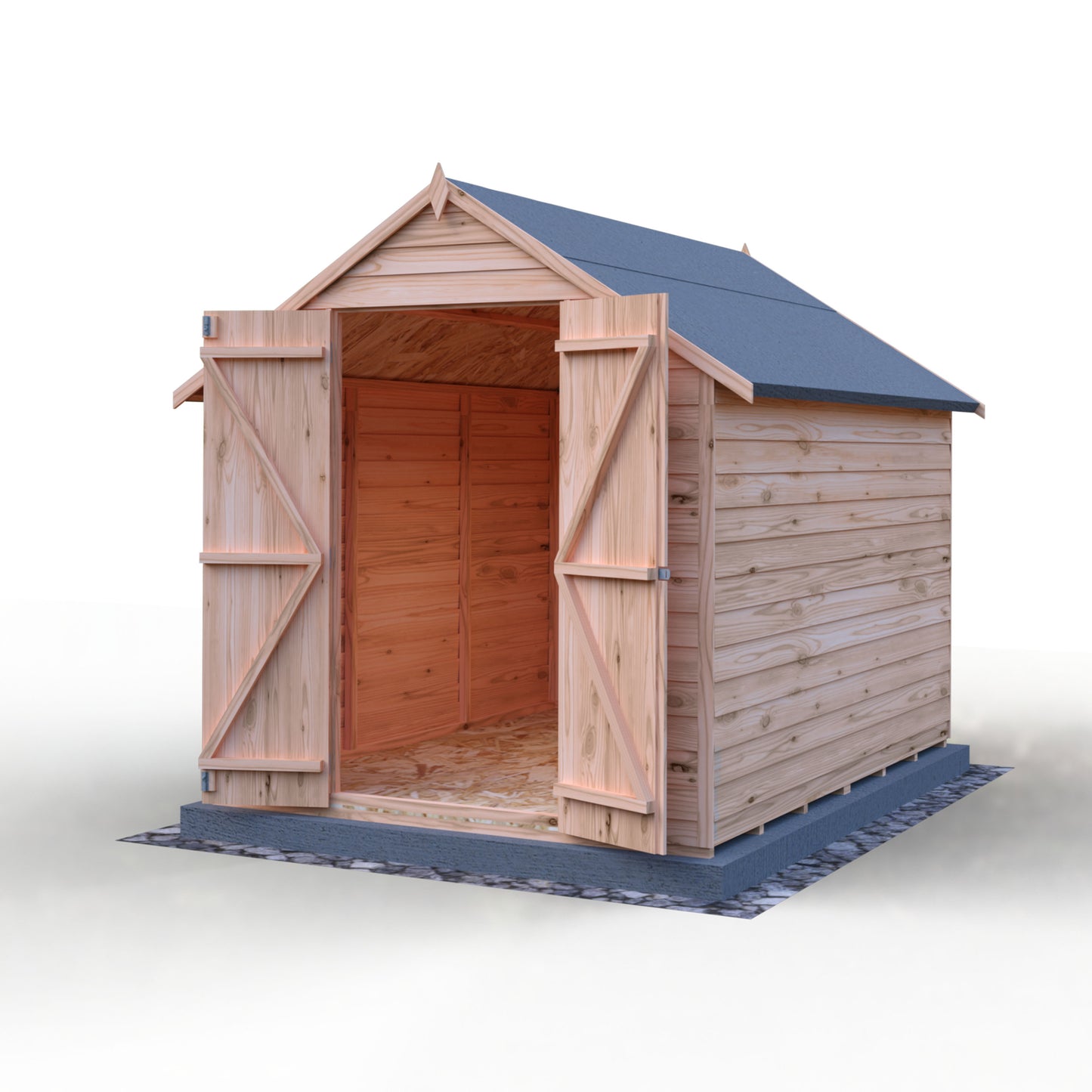 Shire Overlap 8x6 Double Door Value