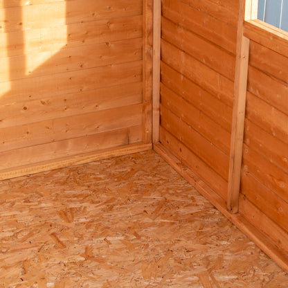 Shire Overlap 8x6 Double Door Value With Window