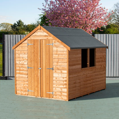 Shire Overlap 8x6 Double Door Value With Window