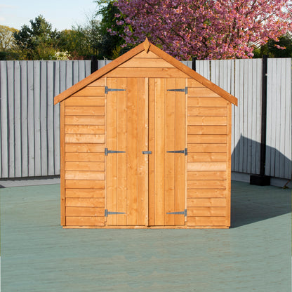 Shire Overlap 8x6 Double Door Value With Window