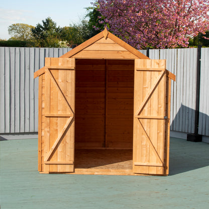 Shire Overlap 8x6 Double Door Value With Window