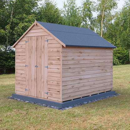 Shire Overlap 8x6 Double Door Value With Window