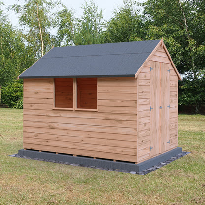 Shire Overlap 8x6 Double Door Value With Window