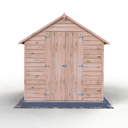 Shire Overlap 8x6 Double Door Value With Window