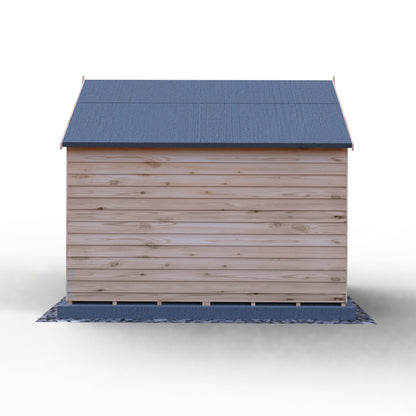 Shire Overlap 8x6 Double Door Value With Window