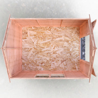 Shire Overlap 8x6 Double Door Value With Window