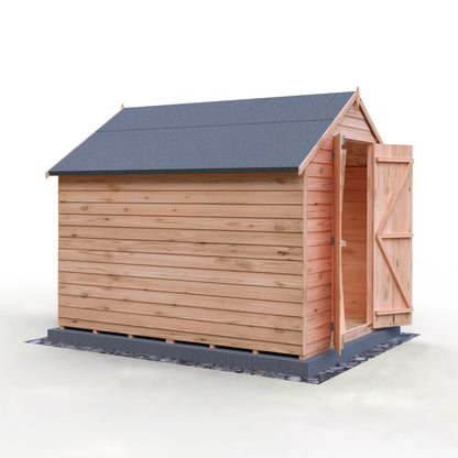 Shire Overlap 8x6 Double Door Value With Window