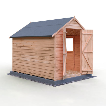 Shire Overlap 8x6 Double Door Value With Window