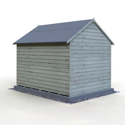 Shire Overlap 8x6 Single Door Value with Window Pressure treated