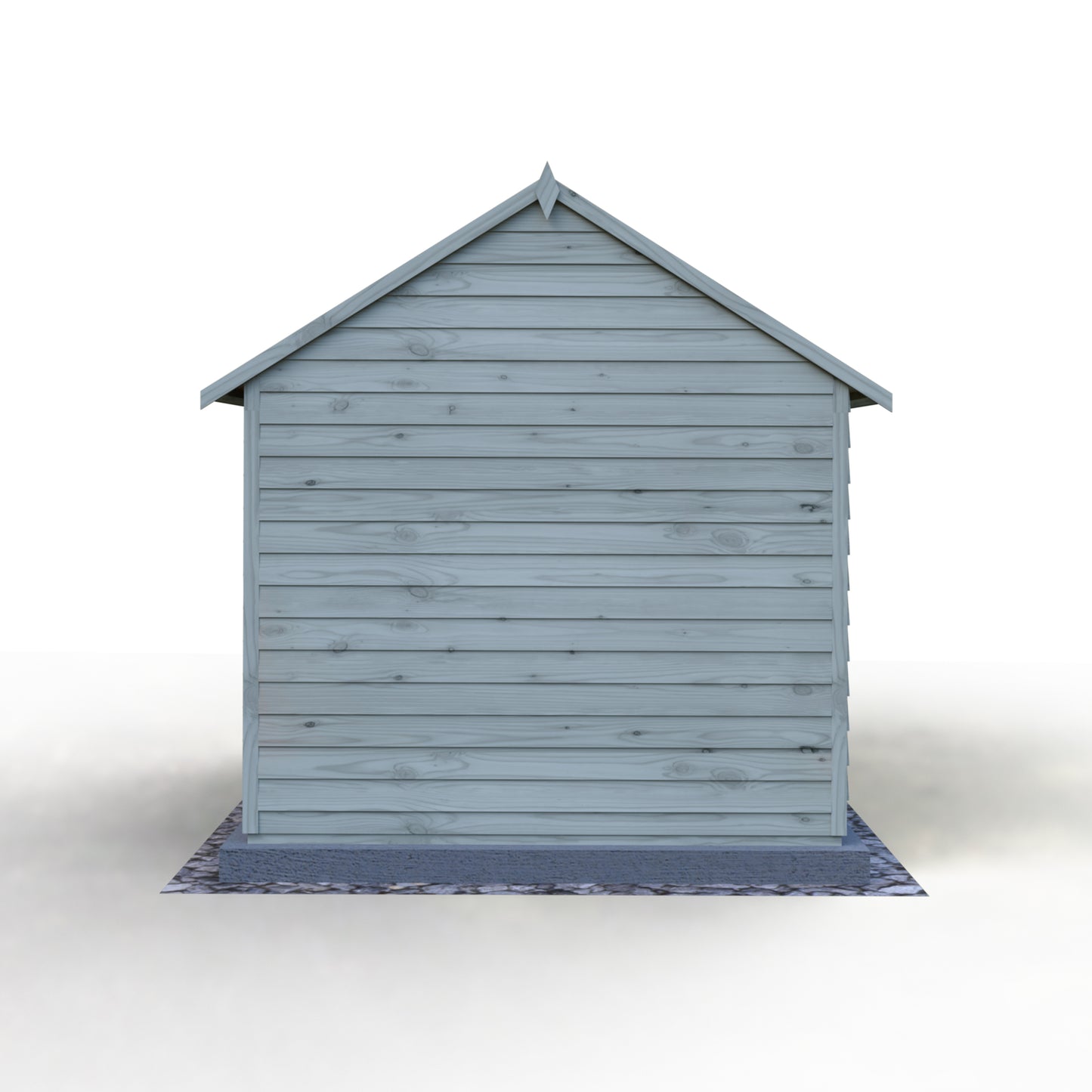 Shire Overlap 8x6 Single Door Value with Window Pressure treated