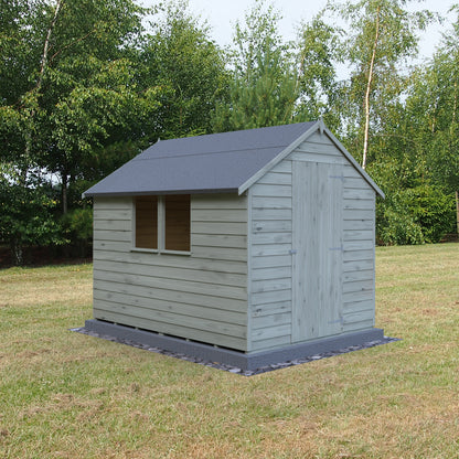 Shire Overlap 8x6 Single Door Value with Window Pressure treated