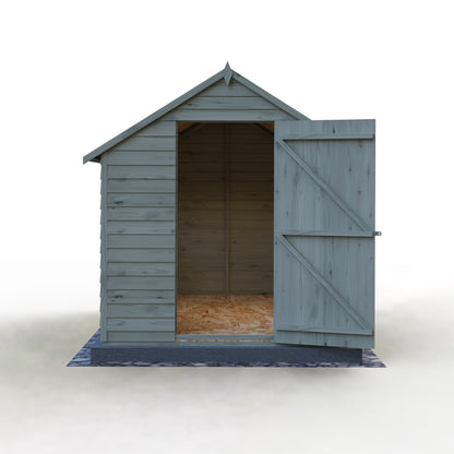 Shire Overlap 8x6 Single Door Value with Window Pressure treated