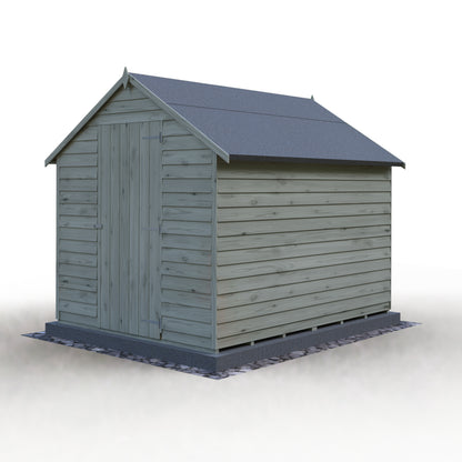 Shire Overlap 8x6 Single Door Value with Window Pressure treated
