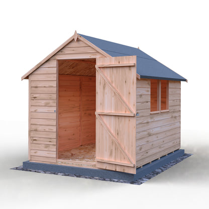 Shire Overlap 8x6 Single Door Value with Window