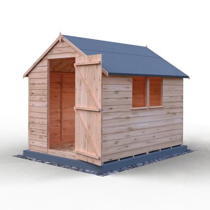 Shire Overlap 8x6 Single Door Value with Window