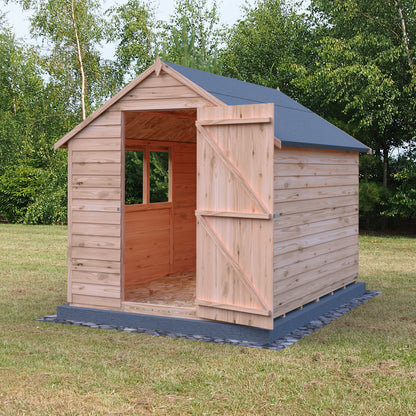 Shire Overlap 8x6 Single Door Value with Window