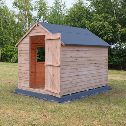 Shire Overlap 8x6 Single Door Value with Window