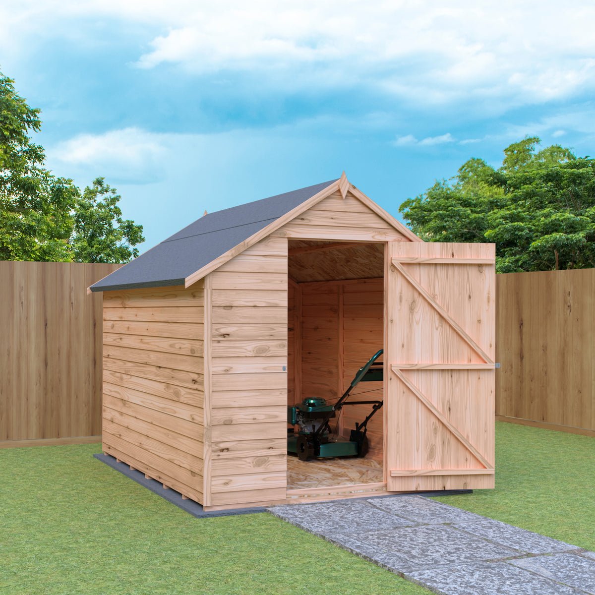 Shire Overlap 8x6 Single Door Value