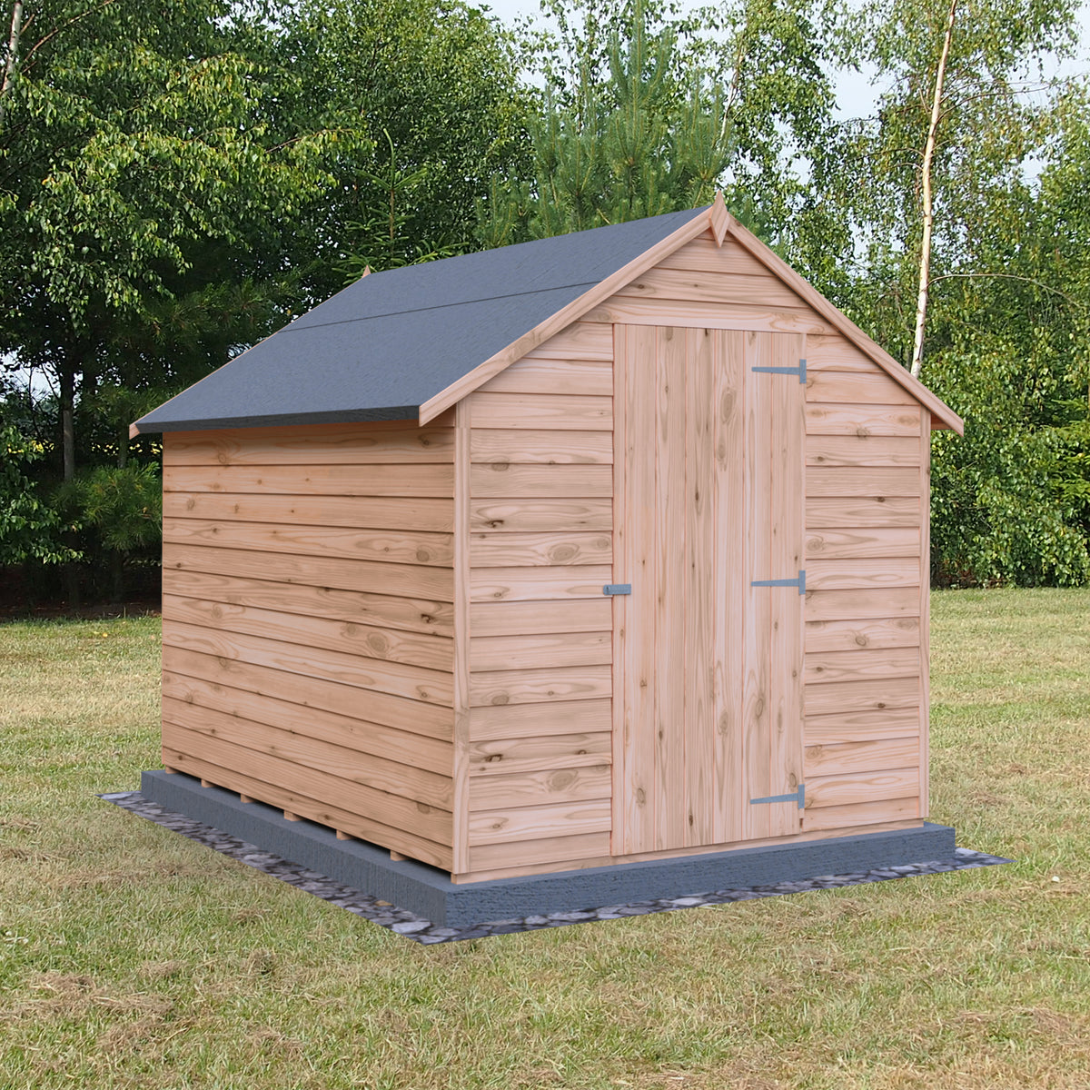 Shire Overlap 8x6 Single Door Value