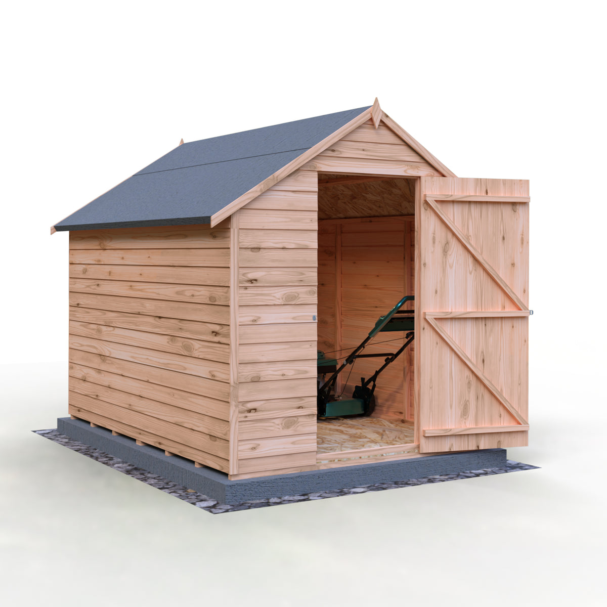 Shire Overlap 8x6 Single Door Value
