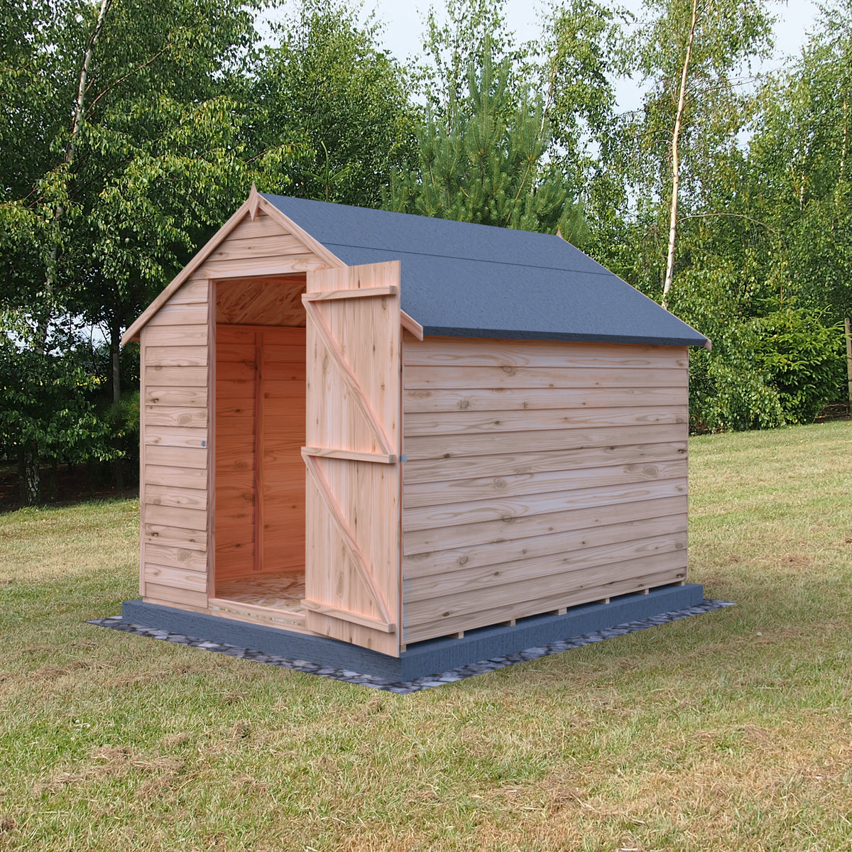 Shire Overlap 8x6 Single Door Value