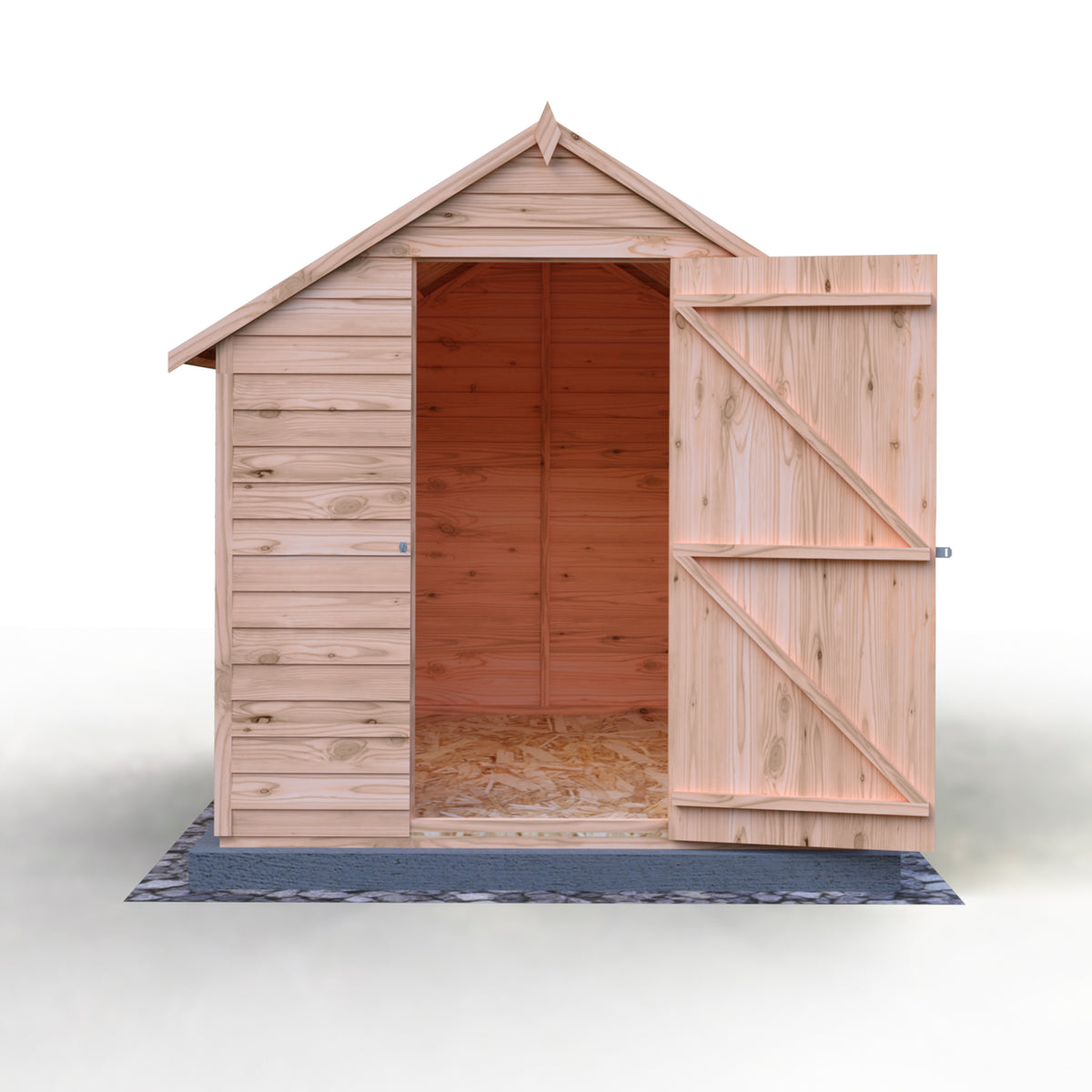 Shire Overlap 8x6 Single Door Value