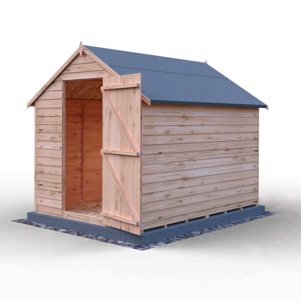 Shire Overlap 8x6 Single Door Value
