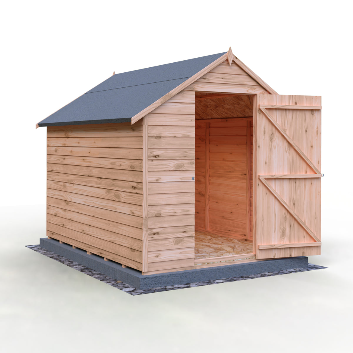 Shire Overlap 8x6 Single Door Value