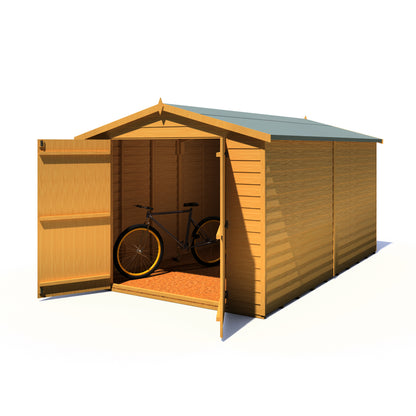 Shire Overlap Double Door No windows 12x8 D/D