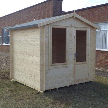 Shire Peckover 8x8 19mm Log Cabin